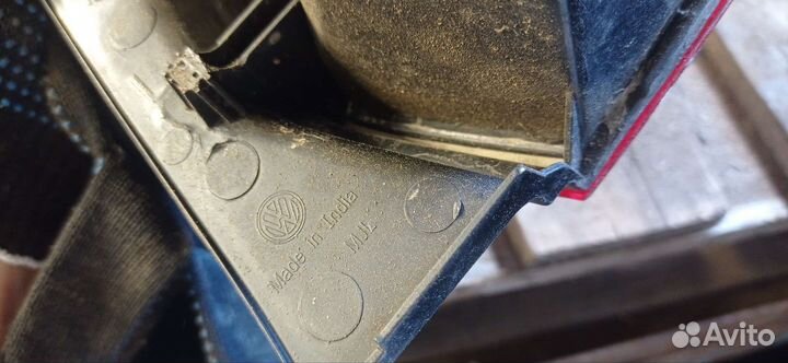 Фонарь задний Volkswagen Polo sedan 2014 год