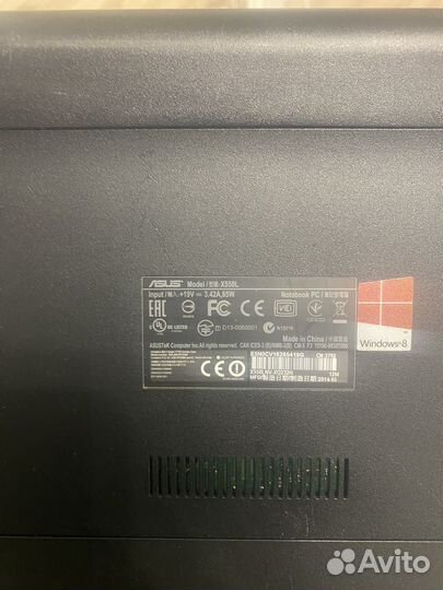 Ноутбук asus X550L