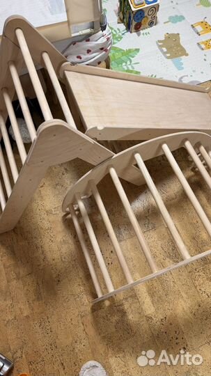 Треугольник пиклера с горкой и аркой