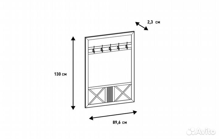 Панель для прихожей