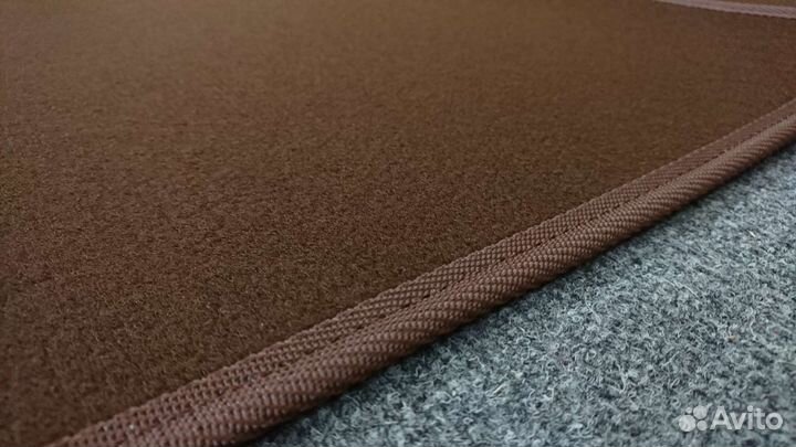 Автоковрики для BMW e23, коричневые