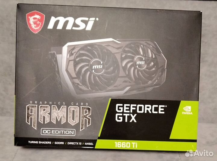Msi geforce gtx 1660 to 6 gb