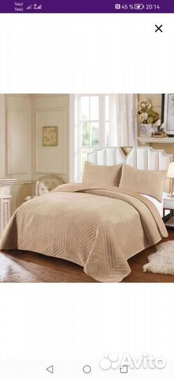 Покрывало с 2 наволочками