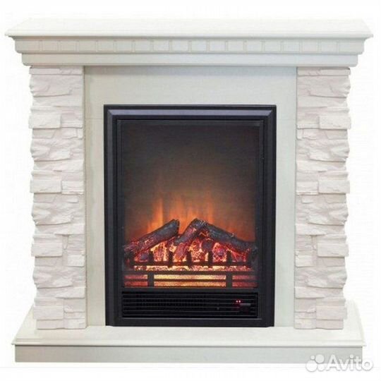 Электрокамин с классическим очагом 2D Real-flame E