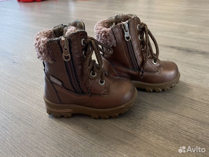 Зимние сапожки для девочки 21