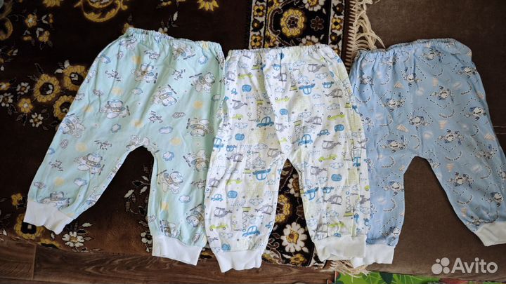 Детские вещи пакетом (с 56 по 74 размер)