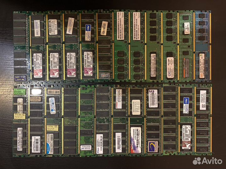 Оперативная память DDR1/2/3