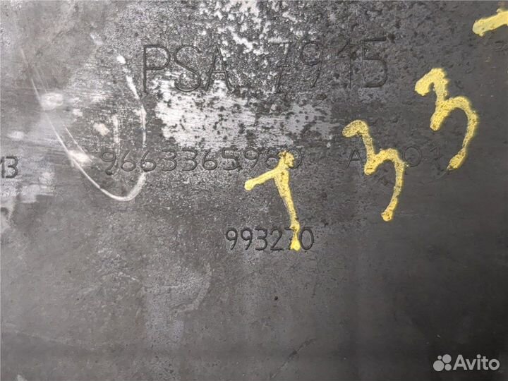 Корпус воздушного фильтра Citroen Berlingo, 2007