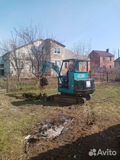Услуги мини экскаватора