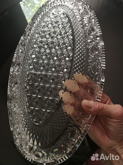 Хрустальные блюда из хрусталя для сервировки