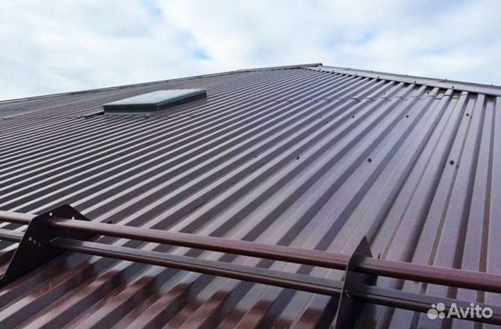 Оцинкованный профнастил С21 6х1,05м