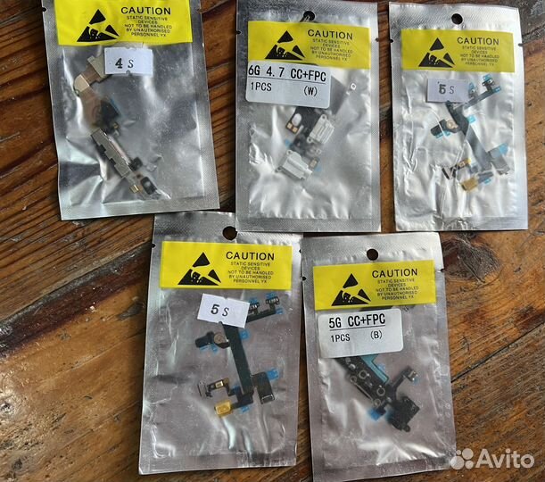 Аккумулятор iPhone 5s,6,шлейф iPhone 4,кнопки