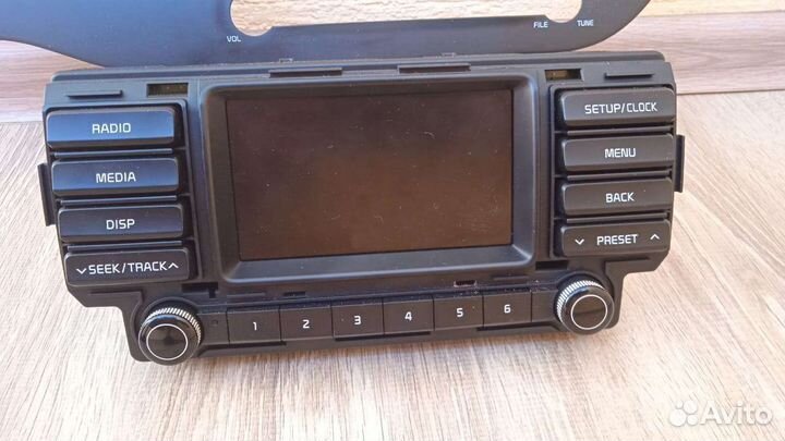 Магнитола на Кио Рио 4