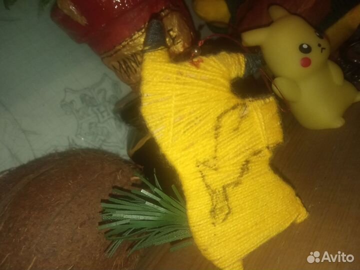 Ёлочные игрушки аниме и другие