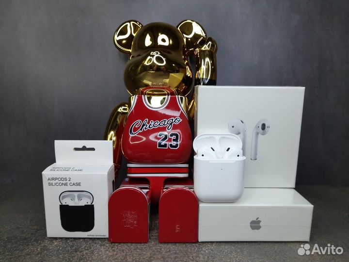 Airpods 2 Premium Gold доставка/гарантия