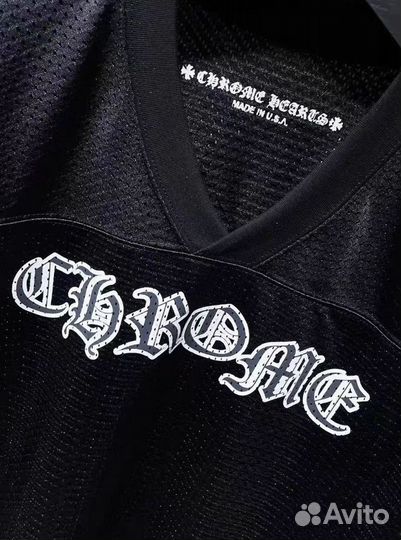 Футболка Джерси Chrome Hearts Черная