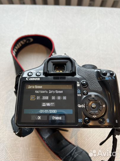 Зеркальный фотоаппарат canon 450d kit