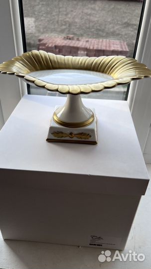 Фруктовница на ножке (дм.30х13)