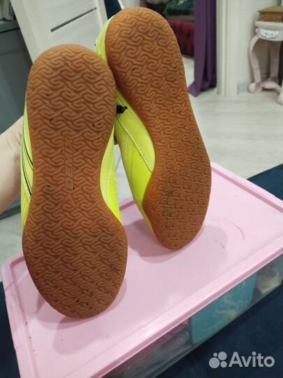 Футзалки 35 щитки детские