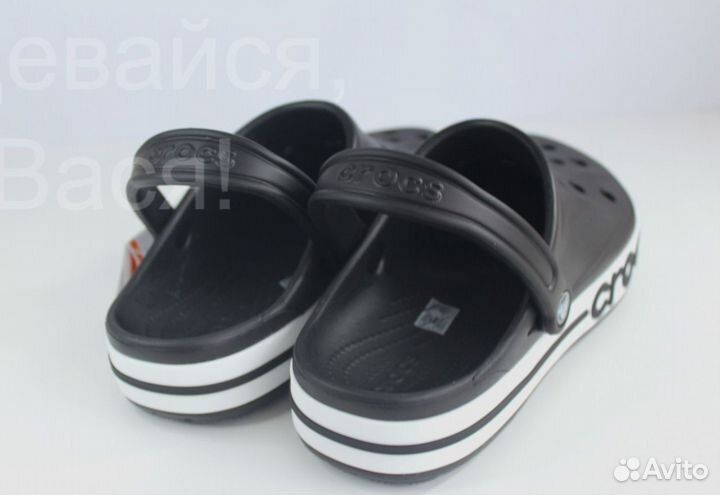 Crocs кроксы шлепки тапки черные 36-45