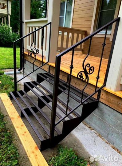 Лестница металл изготовление