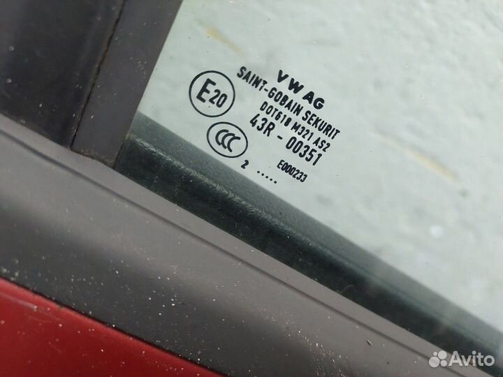 Дверь боковая правая задняя Skoda Rapid