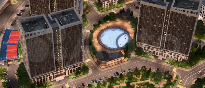 3-к. квартира, 116 м², 13/20 эт.