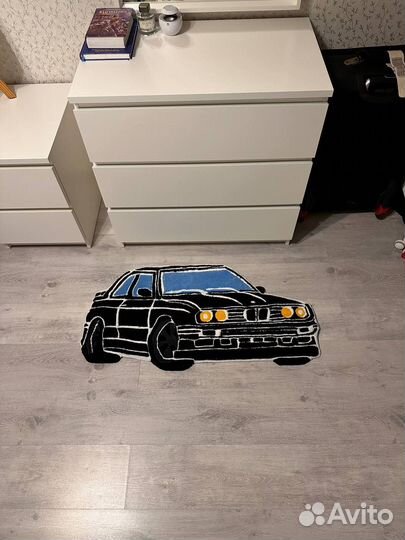 Тафтинговый ковёр bmw e30