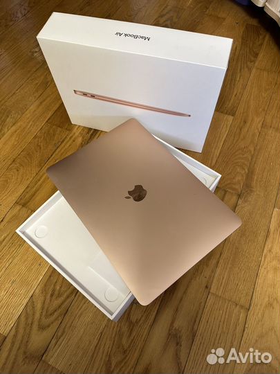 Apple macbook air 13 m1 2020 идеальный золото, рст