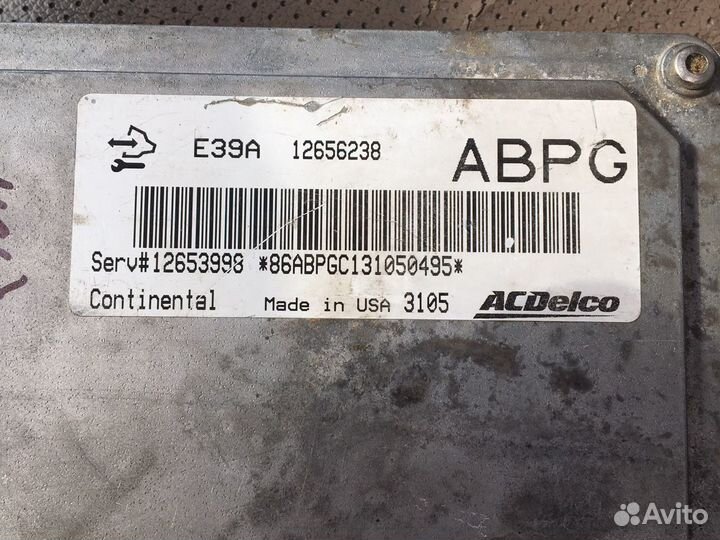 Эбу Оpel insignia 1.6 E39A