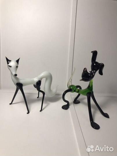 Фигурки из стекла СССР