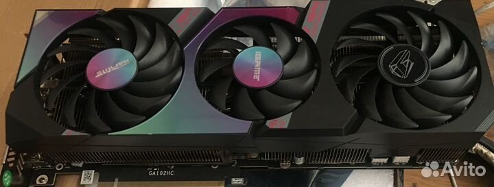 Видеокарта Colorful RTX 3080 IGame Ultra W 10G