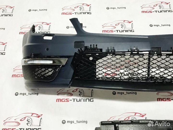 Бампер в сборе Mercedes C-Class W204 для C63 AMG