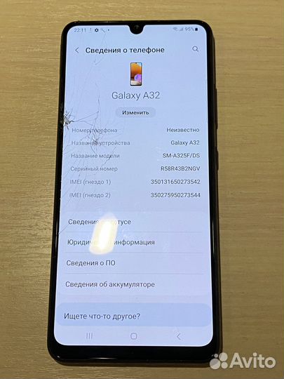 Samsung galaxy A32 4/128