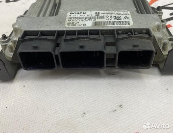 Блок управления двигателем Citroen C4 хэтчбек
