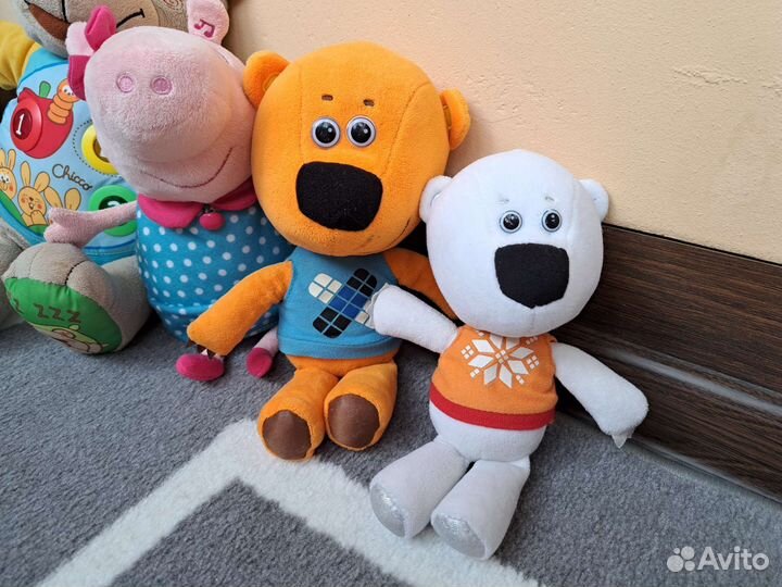 Мягкие музыкальные игрушки из мультиков