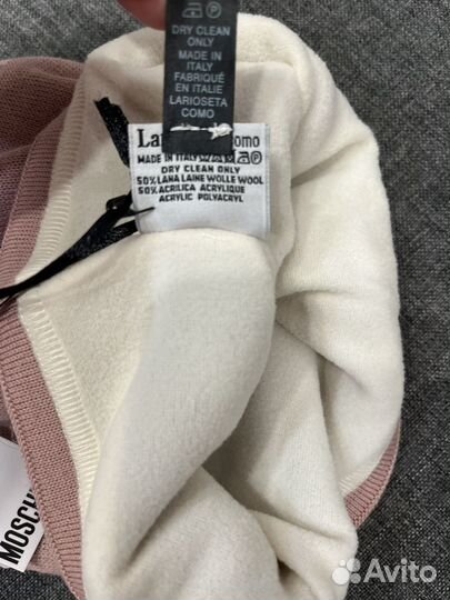 Шапка оригинал Moschino Италия