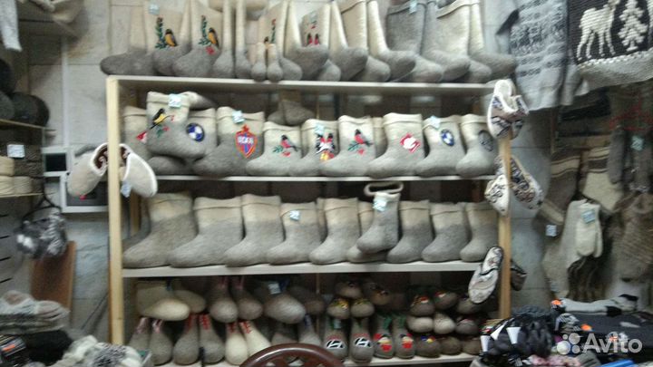 Шерстяные изделия, Валенки, Чуни, Тапки, Носки