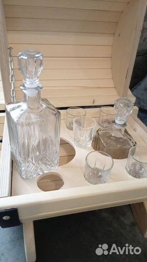 Сундук и бочка (мини бар)