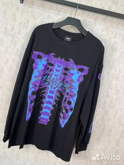 Лонгслив Stussy skeleton