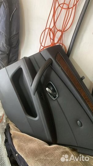 Дверные карты шторки bmw e61