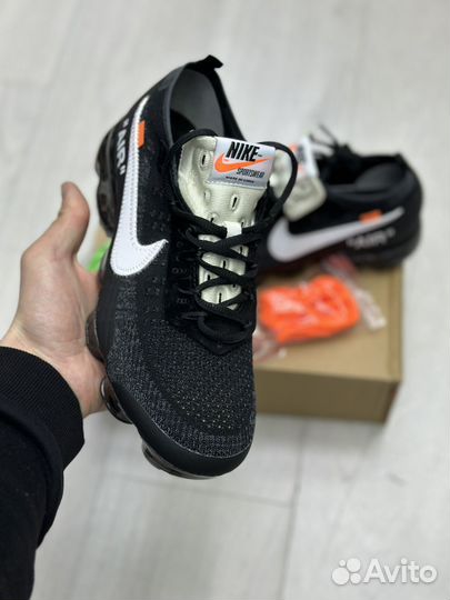 Кроссовки Nike Vapormax Off White черные мужские