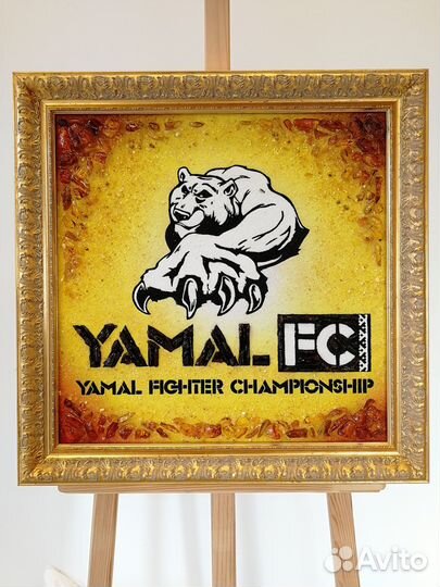 Картины, гербы и эмблемы из янтаря изготовление