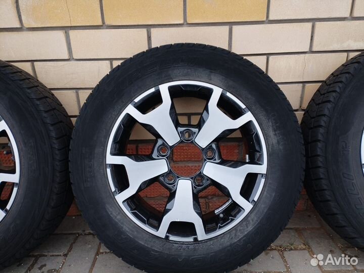 Оригинальные литые диски R16 5x139.7 с Pirelli