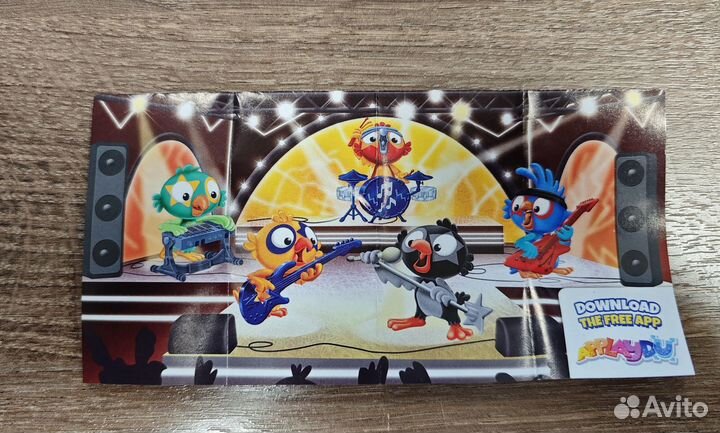 Киндер Сюрприз Макси Попугаи 2024