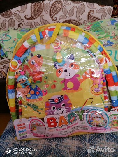 Развивающий коврик