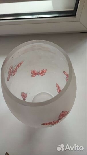 Ваза для цветов стекло