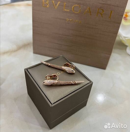 Серьги Bvlgari