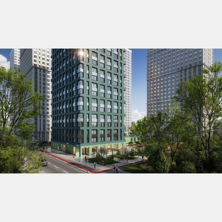 1-к. квартира, 39 м², 20/32 эт.