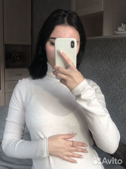 Водолазка бежевая Stradivarius